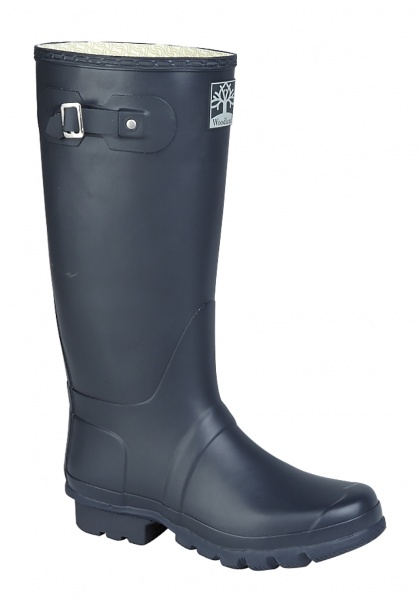 Woodland W260C Wide-fit welly navy